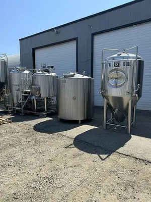Used 5bbl Direct Fired Brewhouse