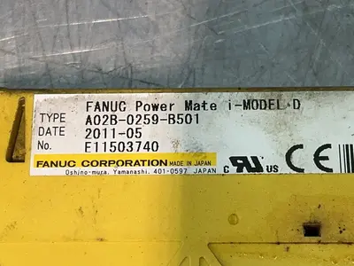 Used 2011 FANUC A02B0259B501 I/O Boards & Replacement Parts Ohio US | HGR 24 #1335353