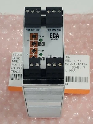NEW Moore Insustries ECA/4-20MA/DL1L1/117AC [DIN]