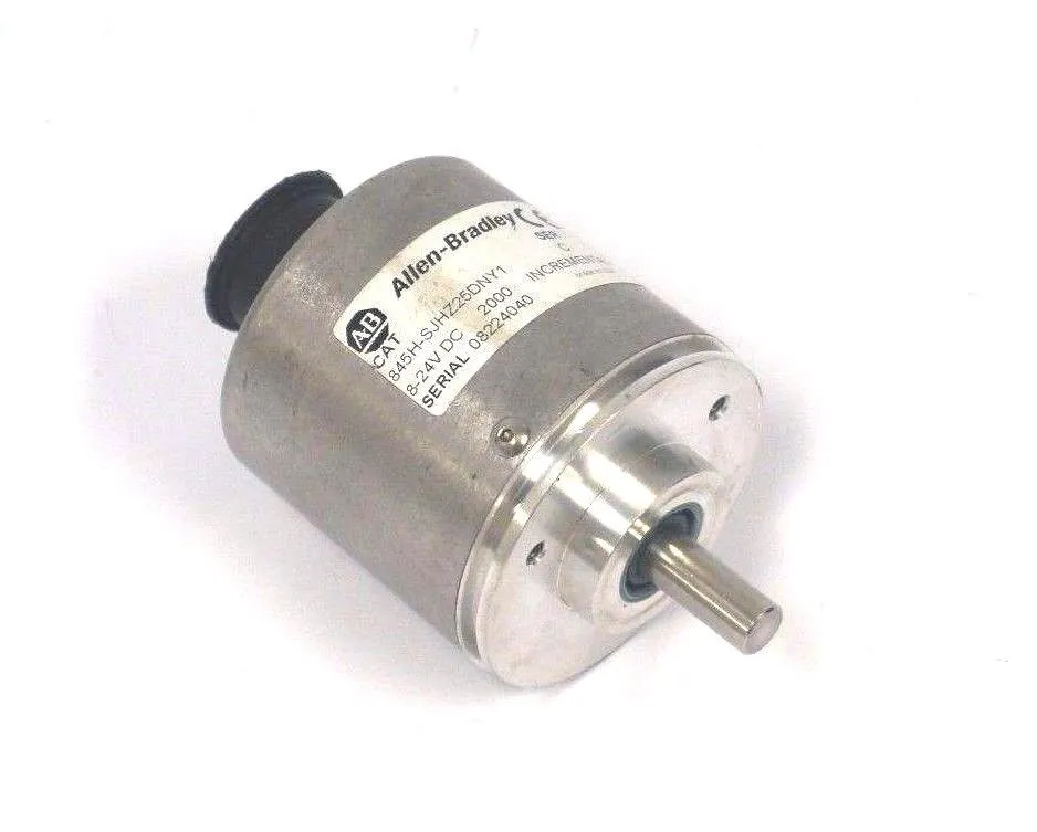 USED ALLEN BRADLEY 845H-SJHZ25DNY1 INCREMENTAL ENCODER SER. C, 845HSJHZ25DNY1