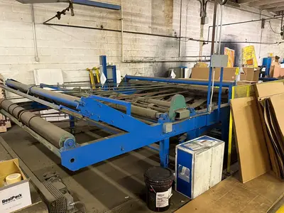 66" x 80" Staley 1 color Rotary Die Cutter