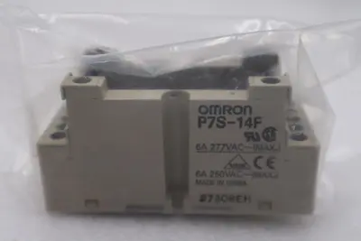 NEW OPEN BOX Omron P7S-14F-END  14-Pole Relay Socket 10A STOCK G1002A