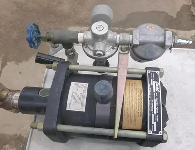 USED 1983 HASKEL DSF-122-2HP