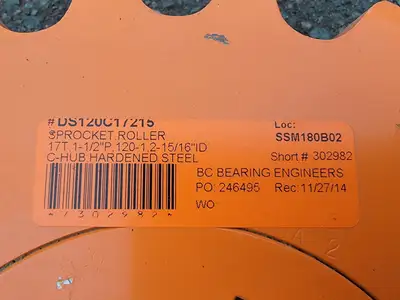 NEW BC BEARING HD120R22215
