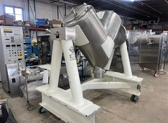 Used PATTERSON PATTERSON KELLEY 10 CFT TWIN SHELL VBLENDER Double Cone - V Mixers New York US | Michael Benalt Inc #1274357