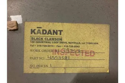 USED BLACK CLAWSON 25