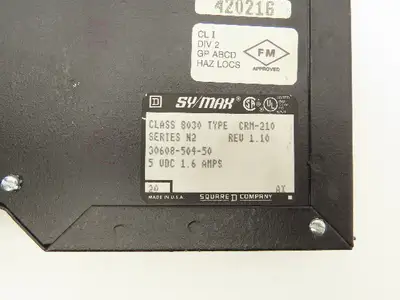 Square D CRM-210 PLC SY/MAX Local Interface Module Lot of 2