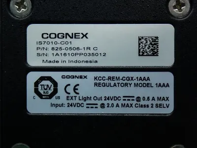 Used COGNEX 82505061R / IS7010C01 Camera Systems Ohio US | HGR 24 #751873