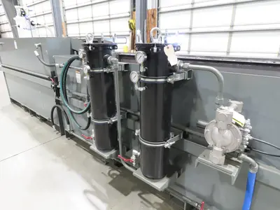 SunCoast STSTO-10 Tramp Oil Separator Coolant Filtration 2 Tank System 2000 Gal