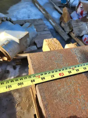 1" Steel Plate AR500, 4x8 ft