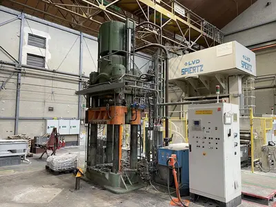 USED HL 1000 TON 4 COLUMN PRESS