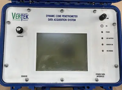 Vertek Dynamic Cone Penetrometer Data Acquisition System Item #8836