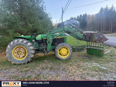 Used 1991 JOHN DEERE 2755 Tractors & Trailers Pennsylvania US | Proxy Equipment #1663916