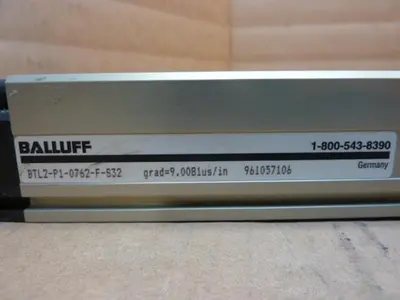 NEW BALLUFF BTL-2-P1-0762-F-S32