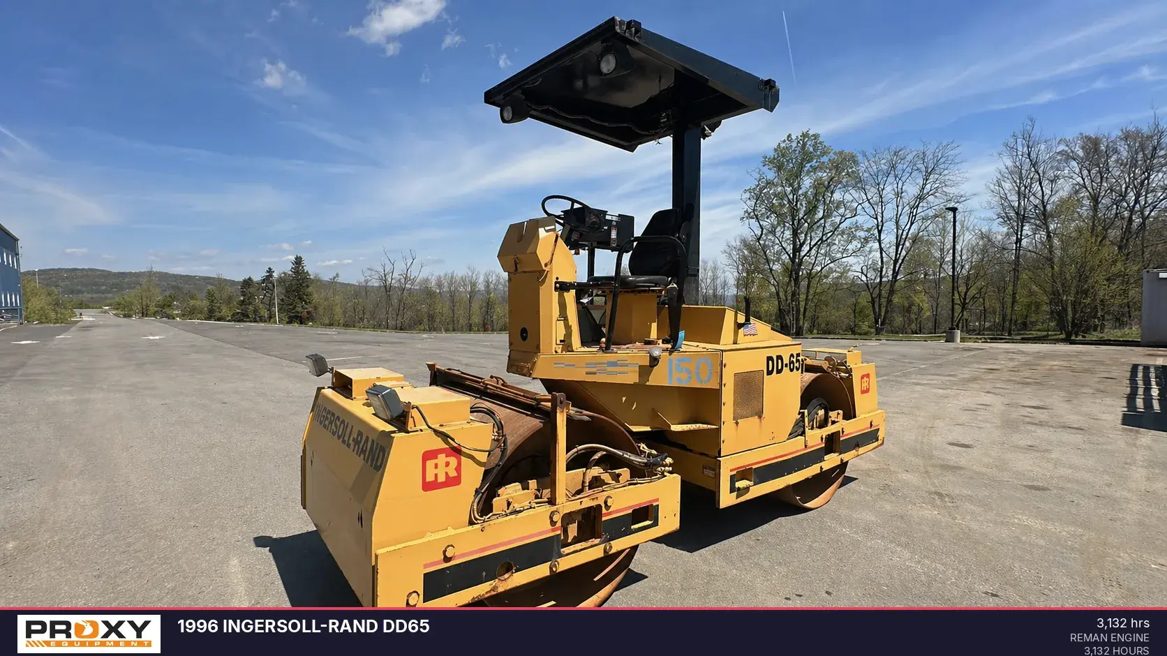 Used 1996 INGERSOLL-RAND DD65 Tandem Rollers New Jersey US | Proxy Equipment #1426016
