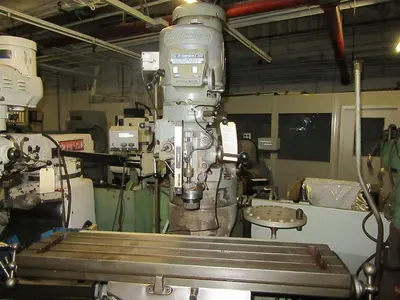 2322-470 Bridgeport Series 1, Variable Speed, 2HP Ram Type Vertical  Turret Milling Machine, Model BR2J