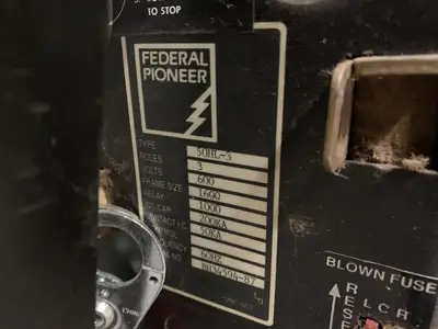 Used FEDERAL PIONEER 02877-A4-88 Circuit Breakers British Columbia CA | Lenmark #248991
