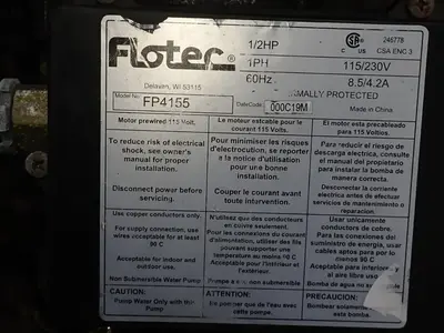 USED FLOTEC FP4155
