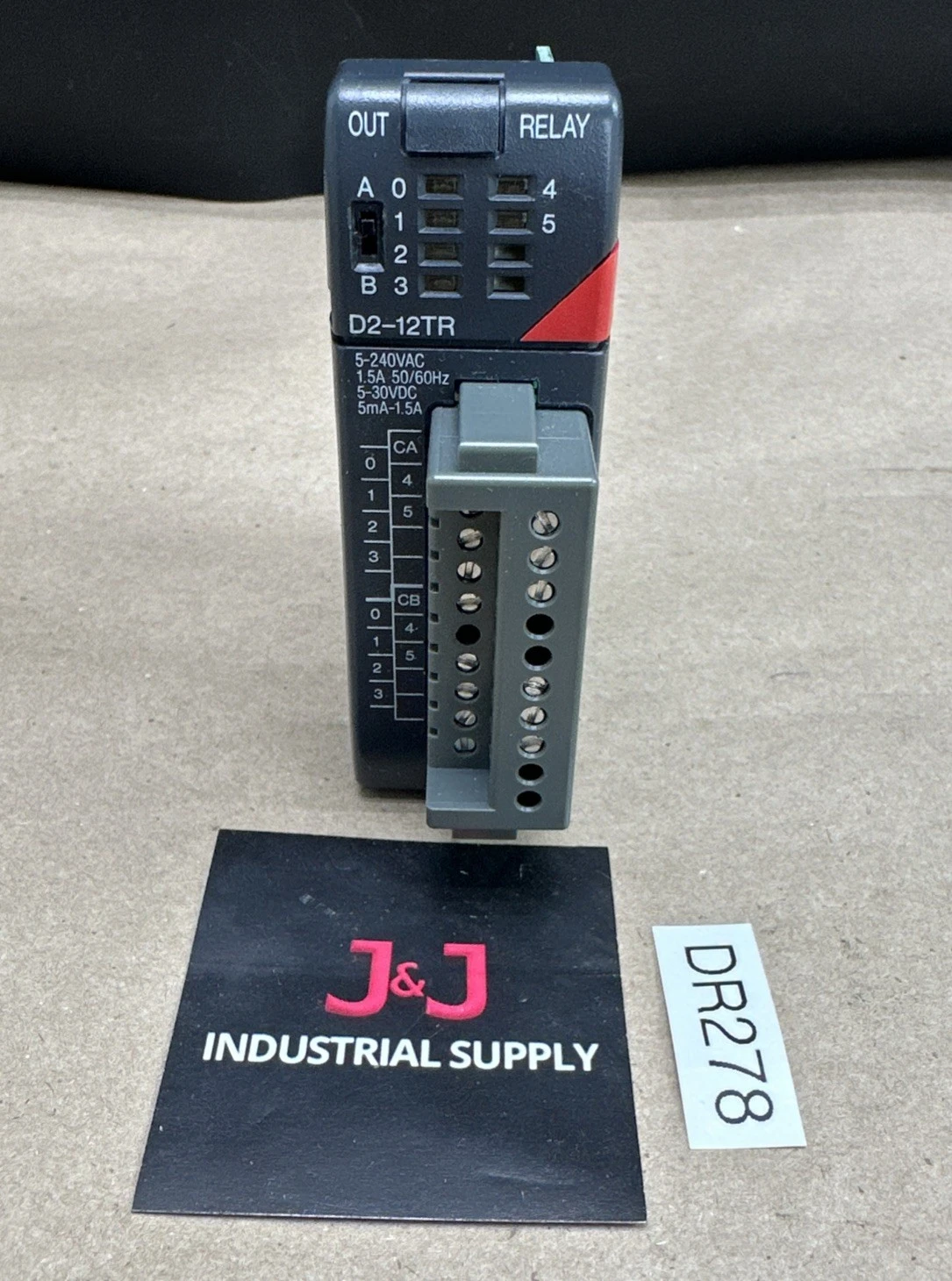 NEW AutomationDirect D2-12TR