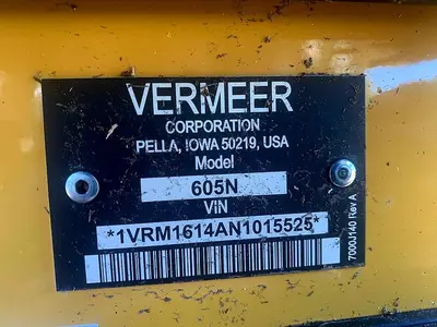 USED 2022 VERMEER 605N