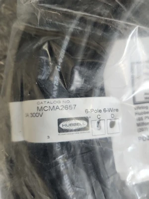 NEW Hubbell MCMA2657