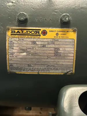 Used BALDOR 2580A440002000 Industrial Controls Ohio US | Surplus Asset Holdings #1289382