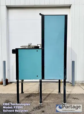 USED 2008 CBG TECHNOLOGIES F2500 SOLVENT RECYCLER