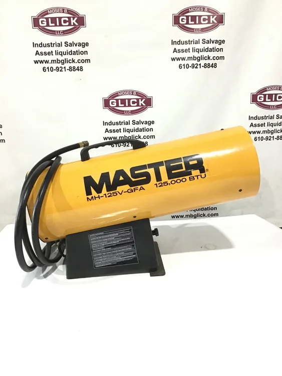 Used MASTER _UNKNOWN_ Gas Heaters Pennsylvania US | Moses B Glick #1006730