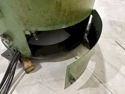 12 FT HAMMOND ROTO-FINISH MODEL #ST-12 ROTARY BOWL VIBRATORY PARTS DEBURRING FINISHER: STOCK #20064