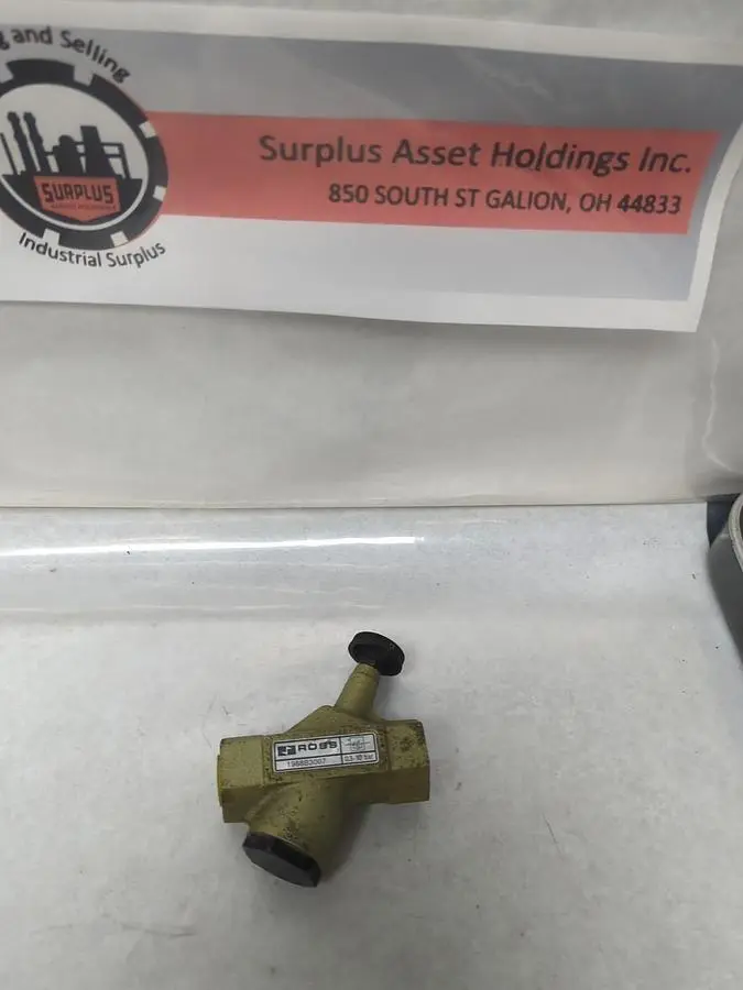 New | in-Stock ROSS 1968B3007 Pump & Valve Parts Ohio US | Surplus Asset Holdings #1236028