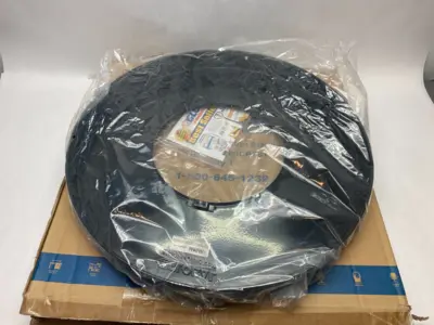 NEW GLOBAL INDUSTRIAL STEEL FLAT LID, BLACK, FOR 36GAL TRASH CAN