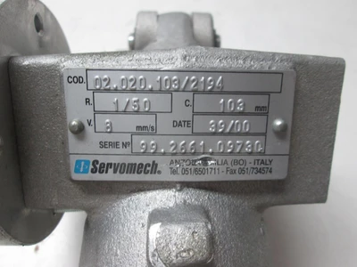 Used SERVOMECH _UNKNOWN_ Parts (Hydraulics and Pneumatics) | OCO Industrial #1648090