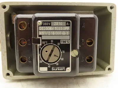 Burkert TYP/080/G06V/1033 Thermocouple 4" Temperature Probe Sensor 380V 10-100°C