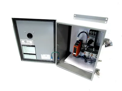 NEW DEMATIC LACA000022 REVERSING STARTER 480VAC 1HP AS-I CONTROL PANEL