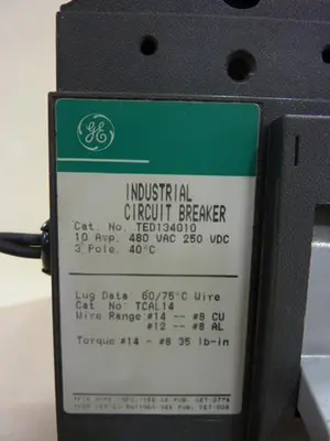 USED GENERAL ELECTRIC TED134010
