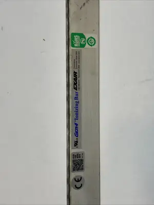 USED EXAIR IONIZING BAR 26" STATIC ELIMINATOR 5 KV SHIELDED CABLE