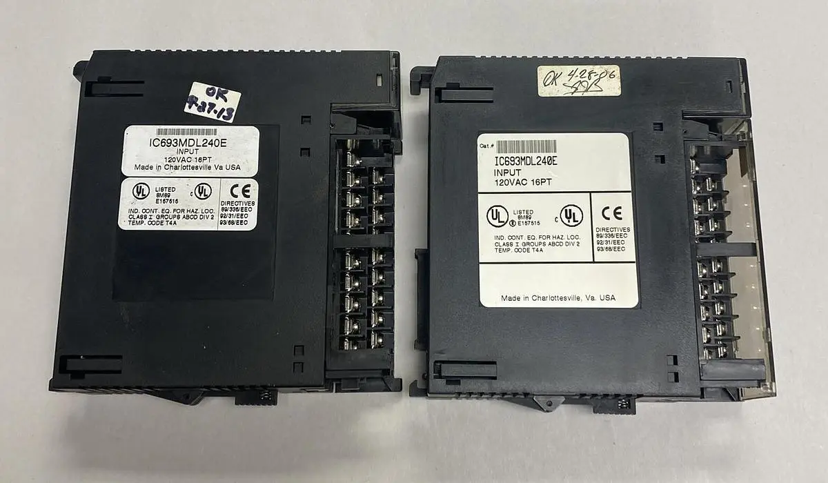 Used GE FANUC IC693MDL240E PLC Input & Output Ohio US | Surplus Asset Holdings #1234899