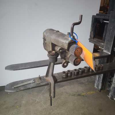 U14626C Used Niagara No. 164 deep throat rotary machine