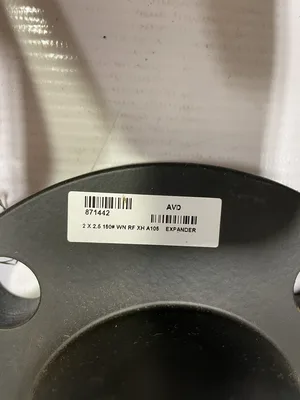 871442 2” x 2.5” Weldable Steel Reducing Pipe Flange Fitting 4-lug