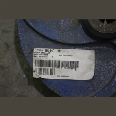 Metso 2" Vertical Tank Pump Impeller 101840-M1