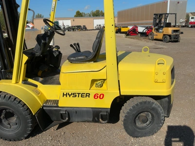 Used HYSTER H60XM DIESEL Internal Combustion Forklifts: Pneumatic Tire Michigan US | Miedema Asset Management Group #1579234