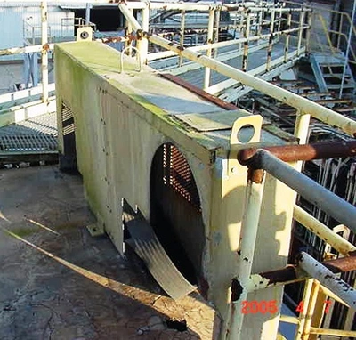 Sharples PC-81,000 Super-D-Canter centrifuge, 316/317 SS.