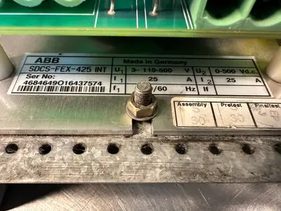 USED ABB 3ADT314500R1501