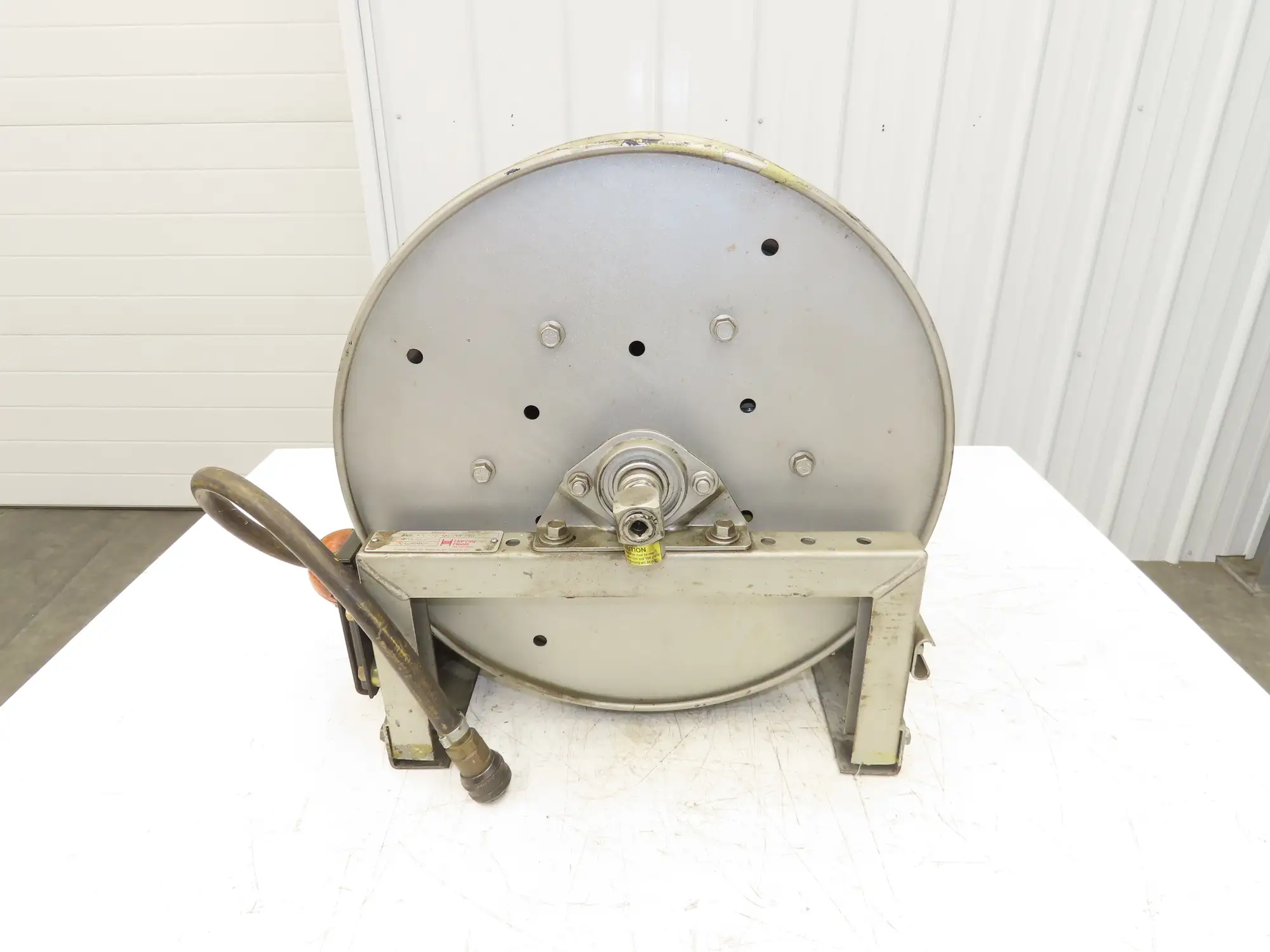 Hannay Reels 716-19-20-10.5J SR Retractable Industrial Air Hose Reel 1/2" X 49'