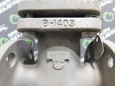 1" Powell 2491 Gate Valve 275 WOG 500°F Max. B16.34 Used