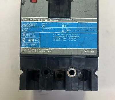 Used SIEMENS ED43B090 Miscellaneous Equipment (Electrical & Power) | Surplus Asset Holdings #1198139