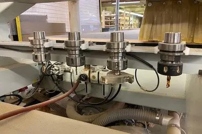WEEKE PROFILINE BHP-007/480, 3-AXIS, 4' x 8' TABLE CNC ROUTER