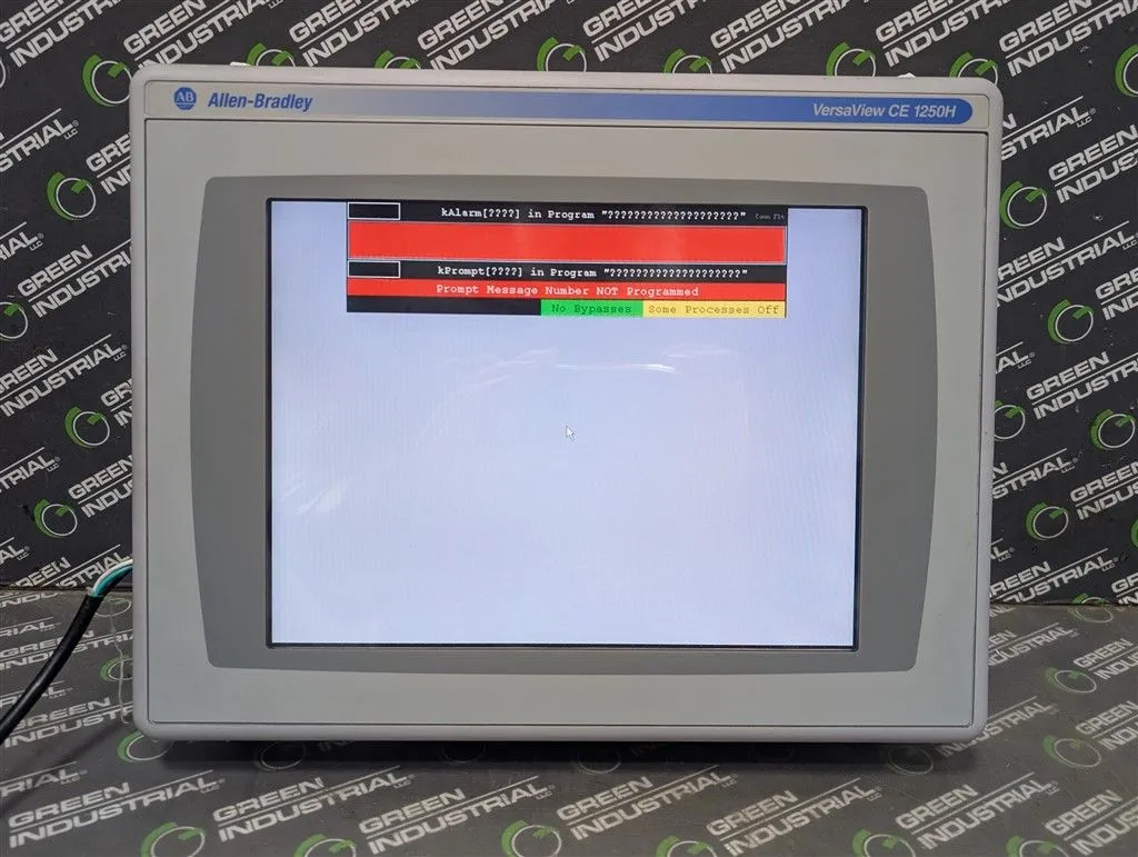 Allen Bradley 6182H-12TLH4D VersaView CE 1250H Assembled Computer LMCB Used