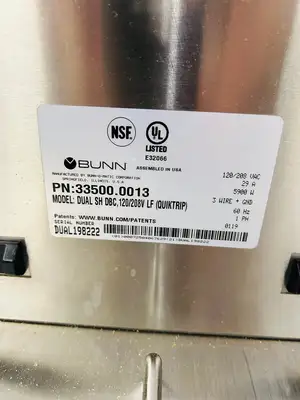Bunn Dual SH DBC Coffee Brewer Refurbished & Working!