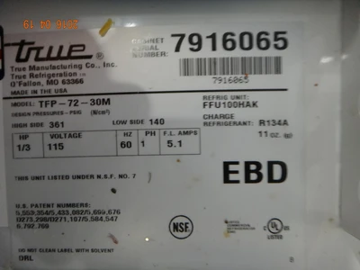 Reliance 100 hp, 3600 rpm, 365TS frame motor